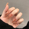 12 Sizes-24 Pcs Press On Nails JP1063