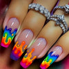 12 Sizes-24 Pcs Press On Nails Y1012