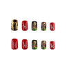 12 Sizes-24 Pcs Press On Nails y2068-z-24