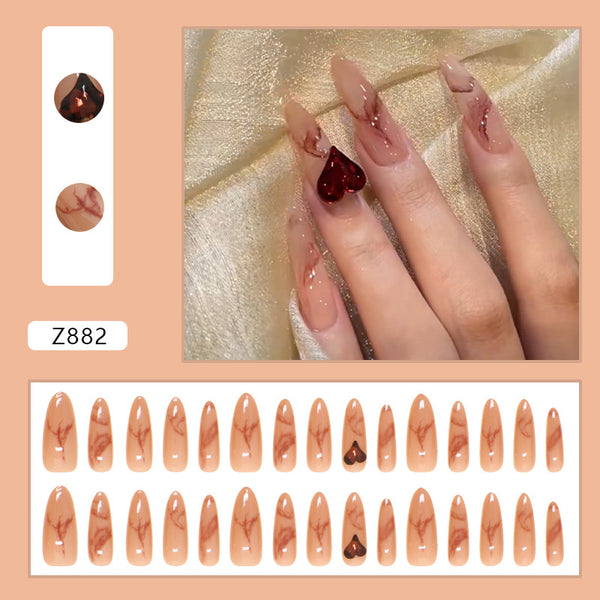 30 Pcs Press On Nails Z882