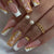 12 Sizes-24 Pcs Press On Nails W1479