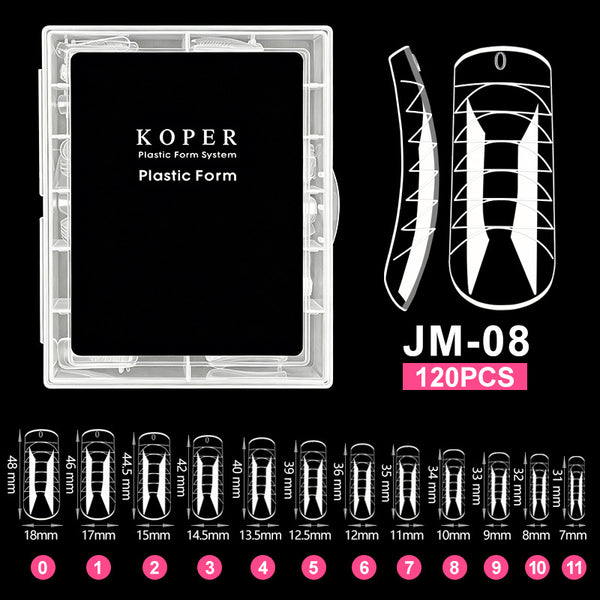 120 Pcs Press On Nails JM01
