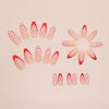 12 Sizes-24 Pcs Press On Nails W2141