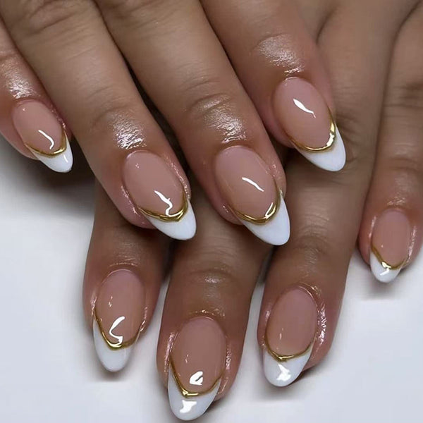 12 Sizes-24 Pcs Press On Nails W1877