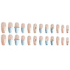 12 Sizes-24 Pcs Press On Nails D010