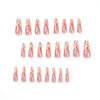 12 Sizes-24 Pcs Press On Nails JP1739