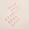 12 Sizes-24 Pcs Press On Nails W799