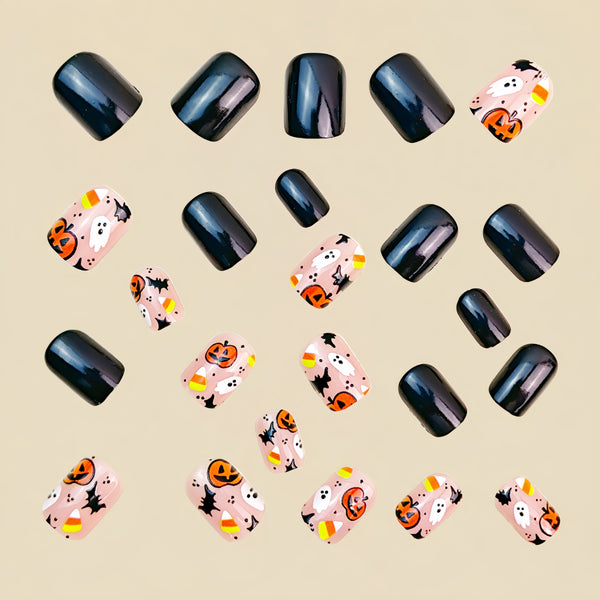 12 Sizes-24 Pcs Press On Nails Y142