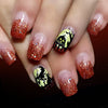 12 Sizes-24 Pcs Press On Nails C1130