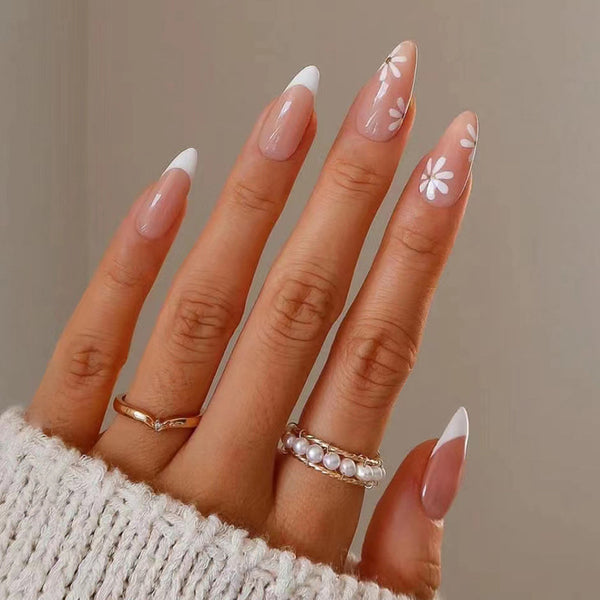 12 Sizes-24 Pcs Press On Nails W138