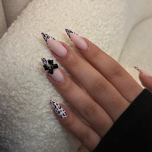 12 Sizes-24 Pcs Press On Nails JP4383