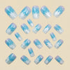 12 Sizes-24 Pcs Press On Nails Y1593