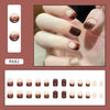 12 Sizes-24 Pcs Press On Nails R682