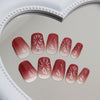 12 Sizes-24 Pcs Press On Nails R840