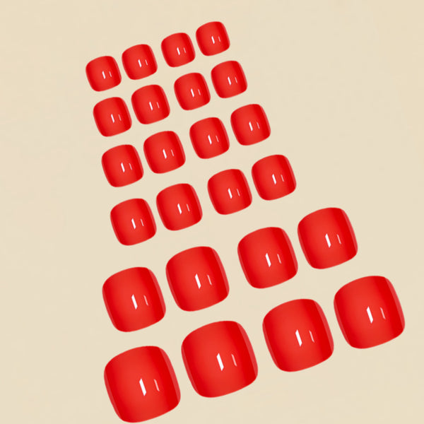 12 Sizes-24 Pcs Press On Nails Y1119