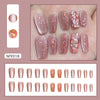 12 Sizes-24 Pcs Press On Nails MY018