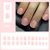12 Sizes-24 Pcs Press On Nails C985