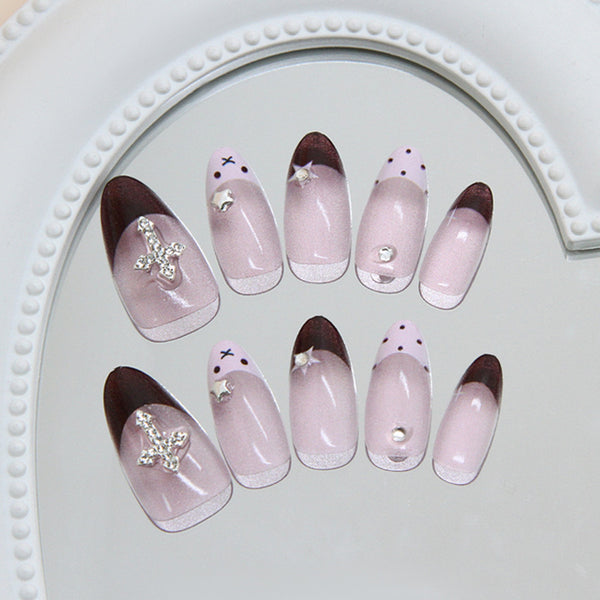 30 Pcs Press On Nails MY291