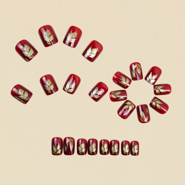 12 Sizes-24 Pcs Press On Nails Y1714