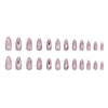 12 Sizes-24 Pcs Press On Nails W2118