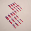 12 Sizes-24 Pcs Press On Nails G005