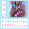 12 Sizes-24 Pcs Press On Nails W172