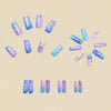 12 Sizes-24 Pcs Press On Nails Y629