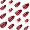 12 Sizes-24 Pcs Press On Nails JP3695