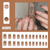 12 Sizes-24 Pcs Press On Nails MY104