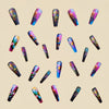 12 Sizes-24 Pcs Press On Nails Y261