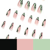 12 Sizes-24 Pcs Press On Nails JP1930
