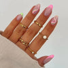 12 Sizes-24 Pcs Press On Nails W147