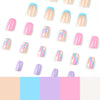 12 Sizes-24 Pcs Press On Nails JP2584