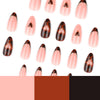 12 Sizes-24 Pcs Press On Nails JP4167