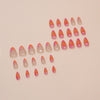 12 Sizes-24 Pcs Press On Nails W1683