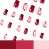 12 Sizes-24 Pcs Press On Nails JP2263
