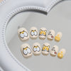 12 Sizes-24 Pcs Press On Nails K014