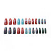 12 Sizes-24 Pcs Press On Nails Y230