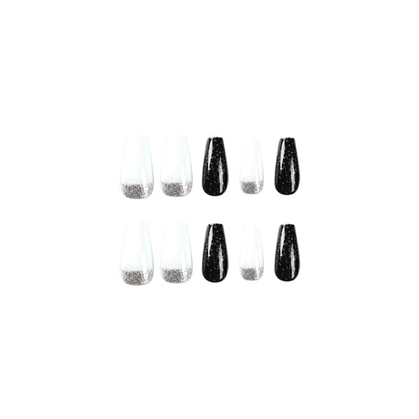 12 Sizes-24 Pcs Press On Nails JP2222