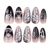 12 Sizes-24 Pcs Press On Nails JP3530
