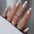 12 Sizes-24 Pcs Press On Nails Y1425