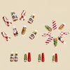 12 Sizes-24 Pcs Press On Nails Y419
