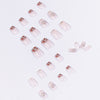 12 Sizes-24 Pcs Press On Nails JP1050