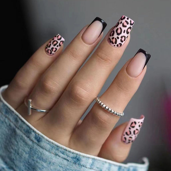 12 Sizes-24 Pcs Press On Nails W2174