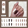 12 Sizes-24 Pcs Press On Nails W125