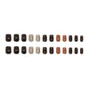 12 Sizes-24 Pcs Press On Nails R893