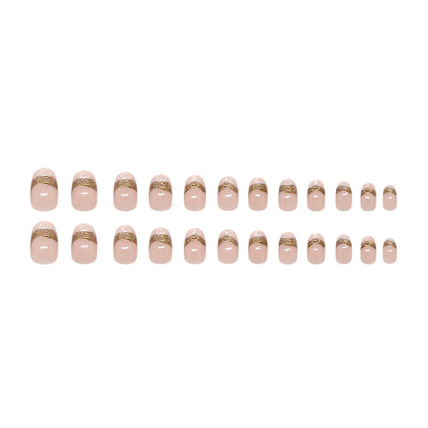 12 Sizes-24 Pcs Press On Nails W1892