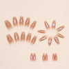 12 Sizes-24 Pcs Press On Nails Z658