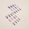 12 Sizes-24 Pcs Press On Nails Z643
