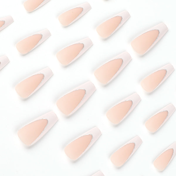 12 Sizes-24 Pcs Press On Nails JP2142